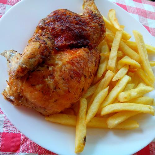 1/2 POLLO ASADO